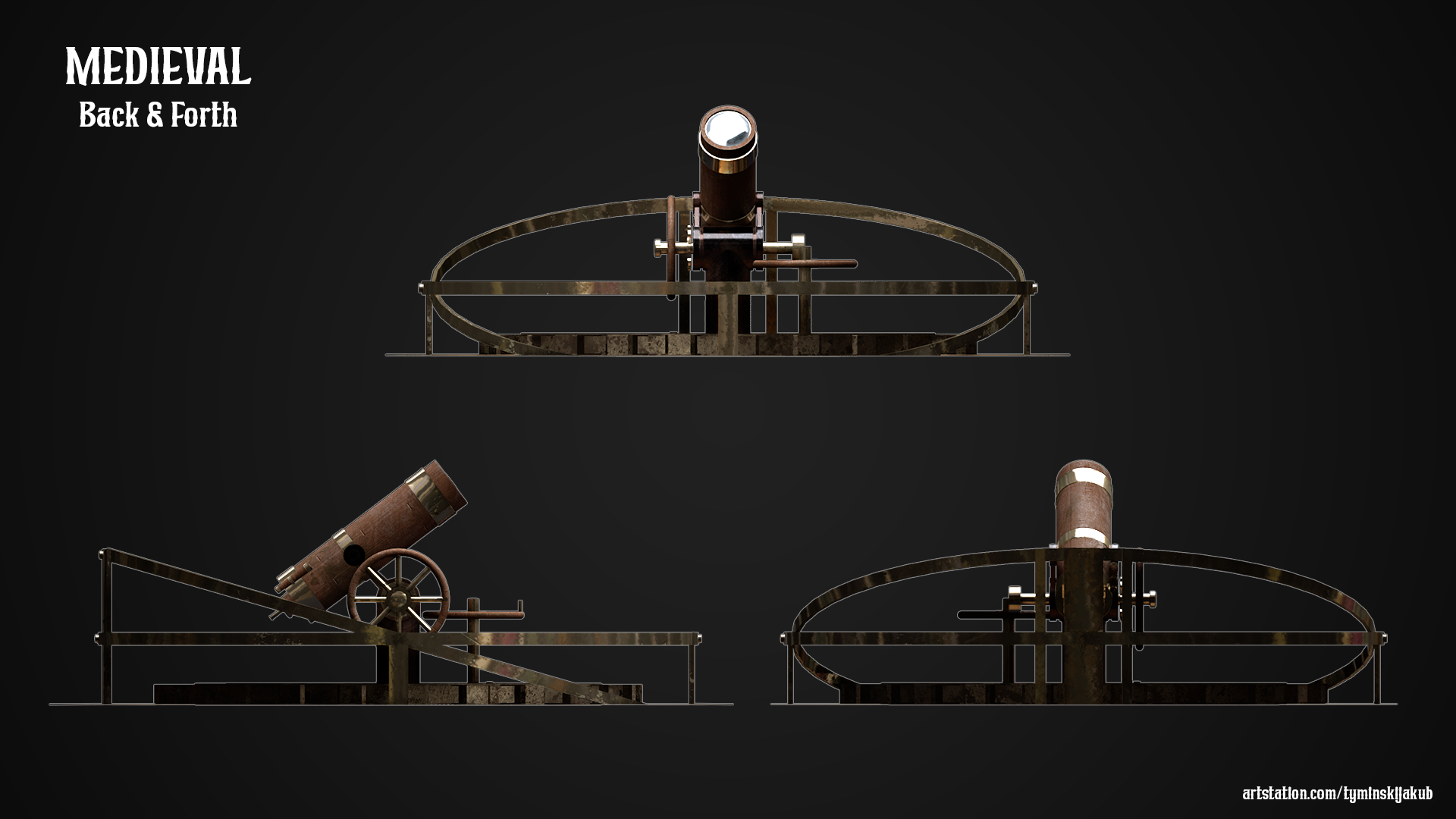 Medieval Telescope Orthograpgic